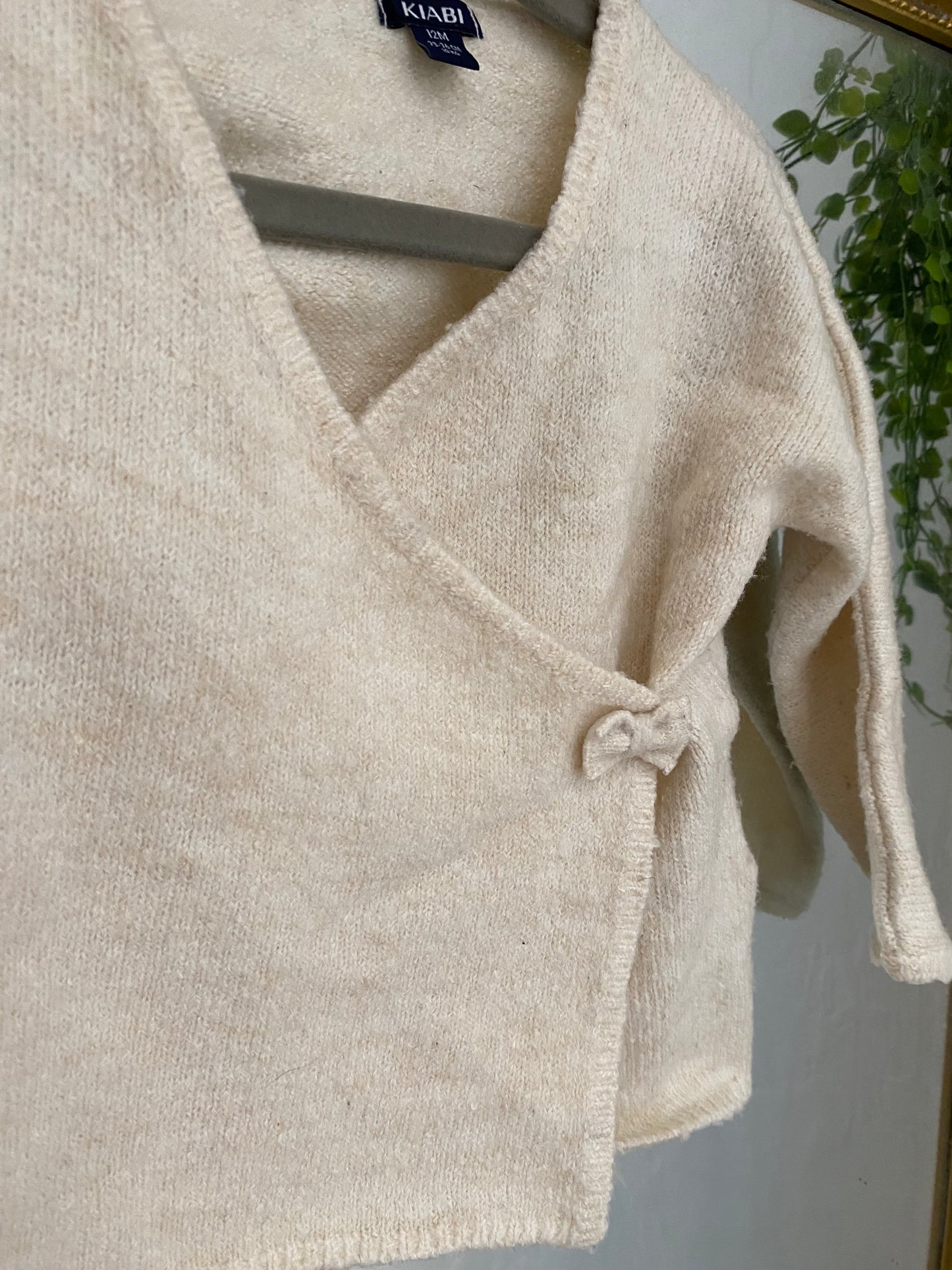 Pull cache cœur 12 mois