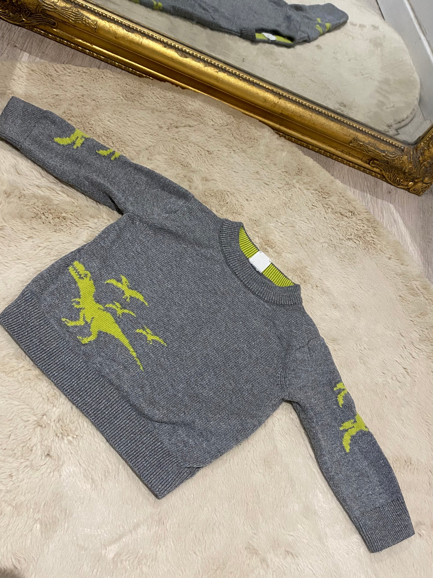 Pull dinosaure 6 mois / 12 mois