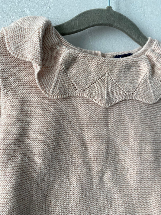 Body pull bébé beige maille – 9 mois – KIABI Eco Conception