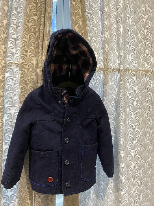 🧥 Duffle-coat marine style anglais – Sergent Major – 2 ans