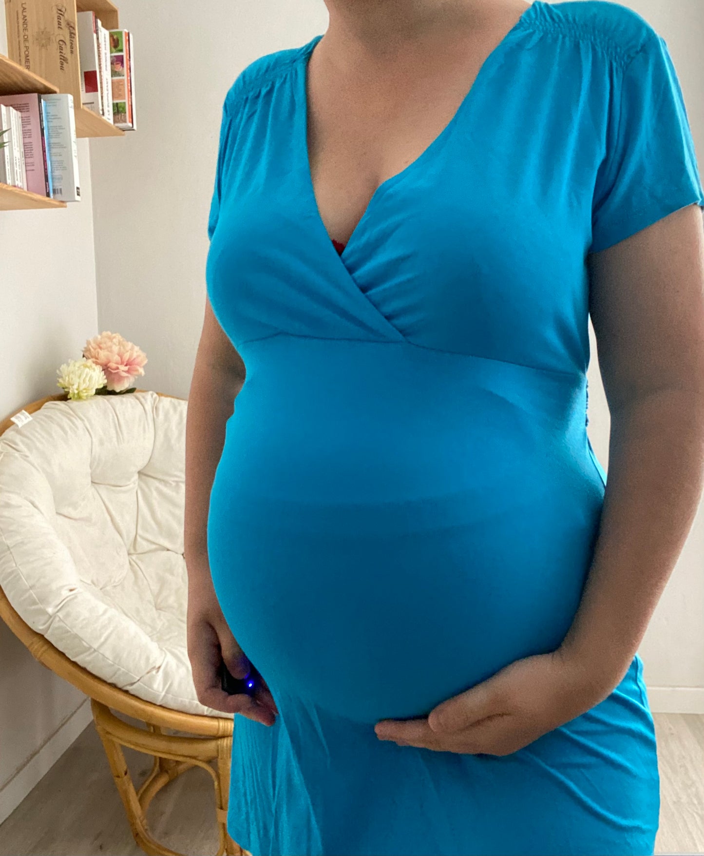 Robe bleue XL