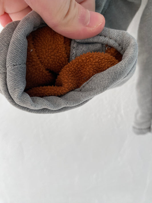 Salopette effet jean grise doublée polaire – 9 mois – Orchestra