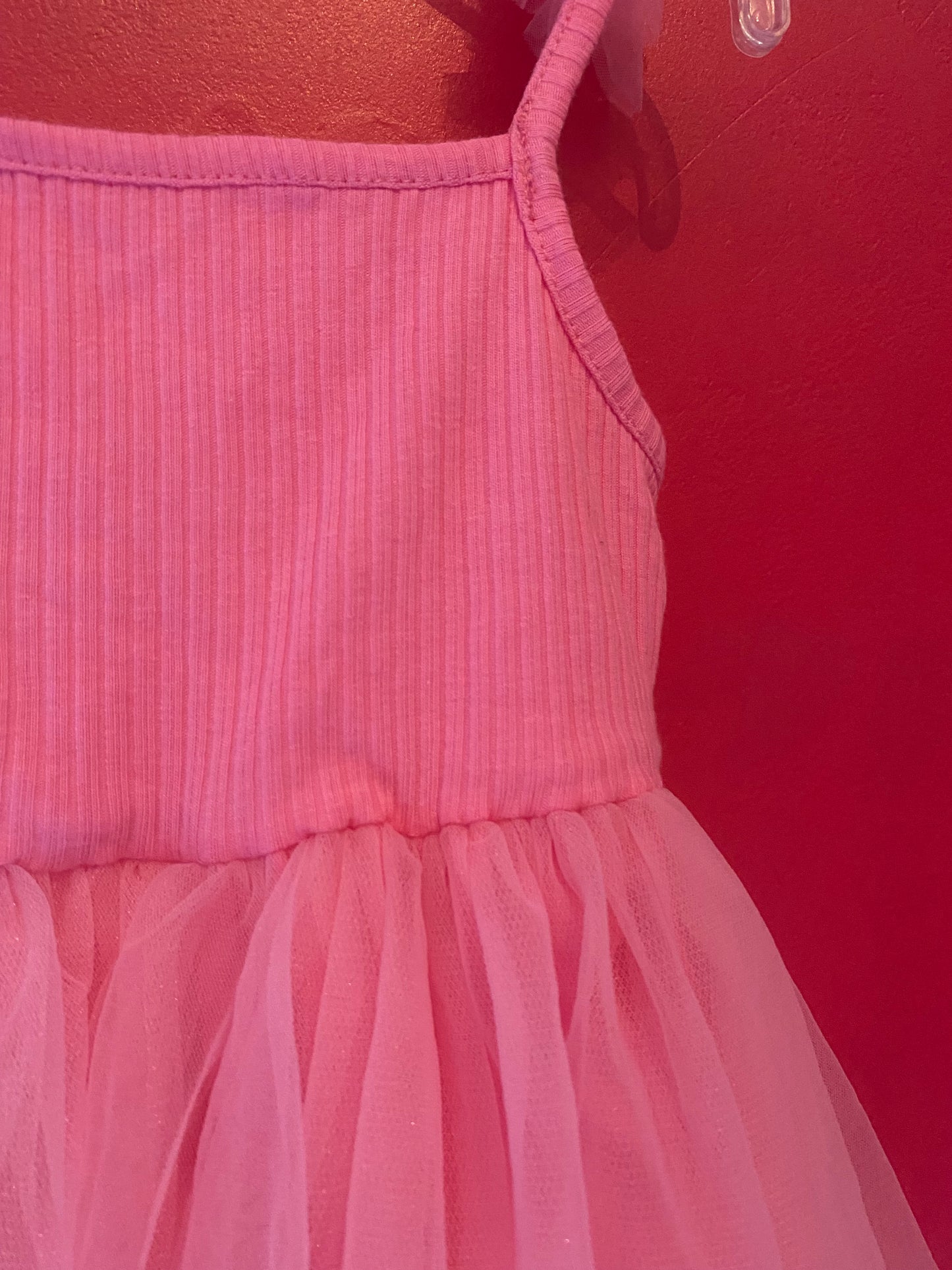 Robe rose effet tulle – Neuve – Shein – 12/18 mois