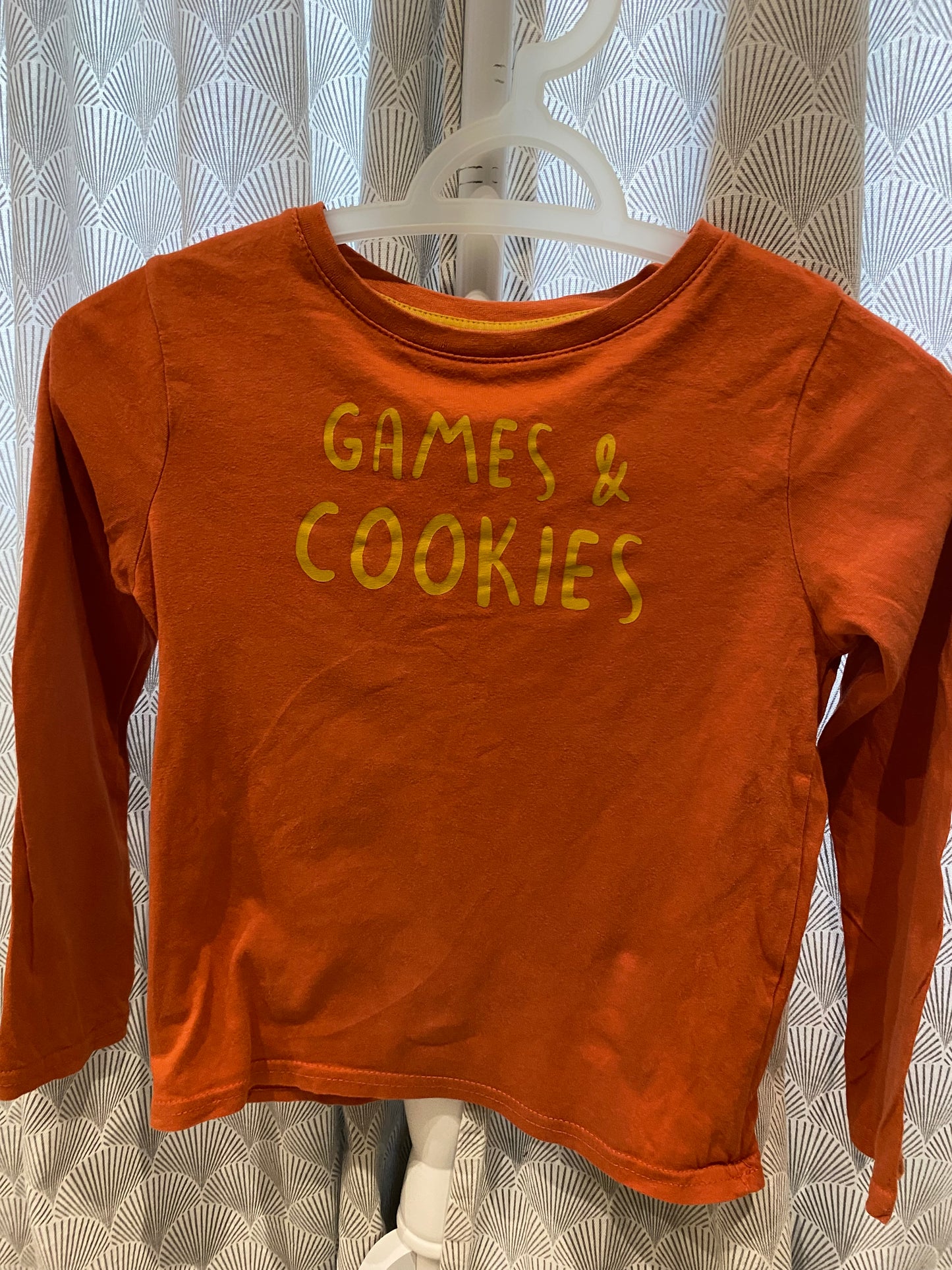 T-shirt orange – 8 ans – Kiabi