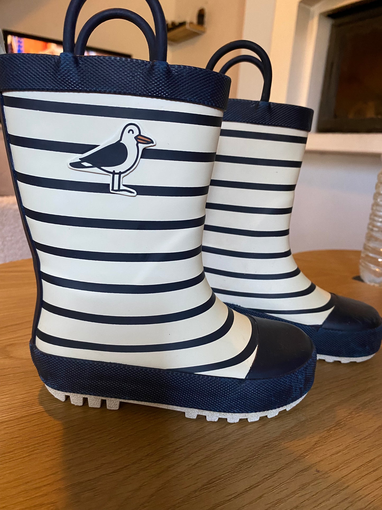 Bottes de pluie marinière – Taille 24 – Vertbaudet