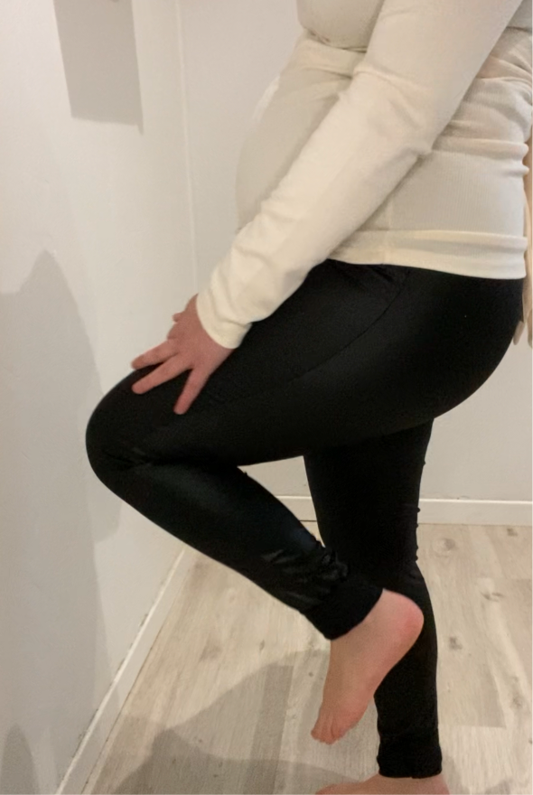 Legging similicuir