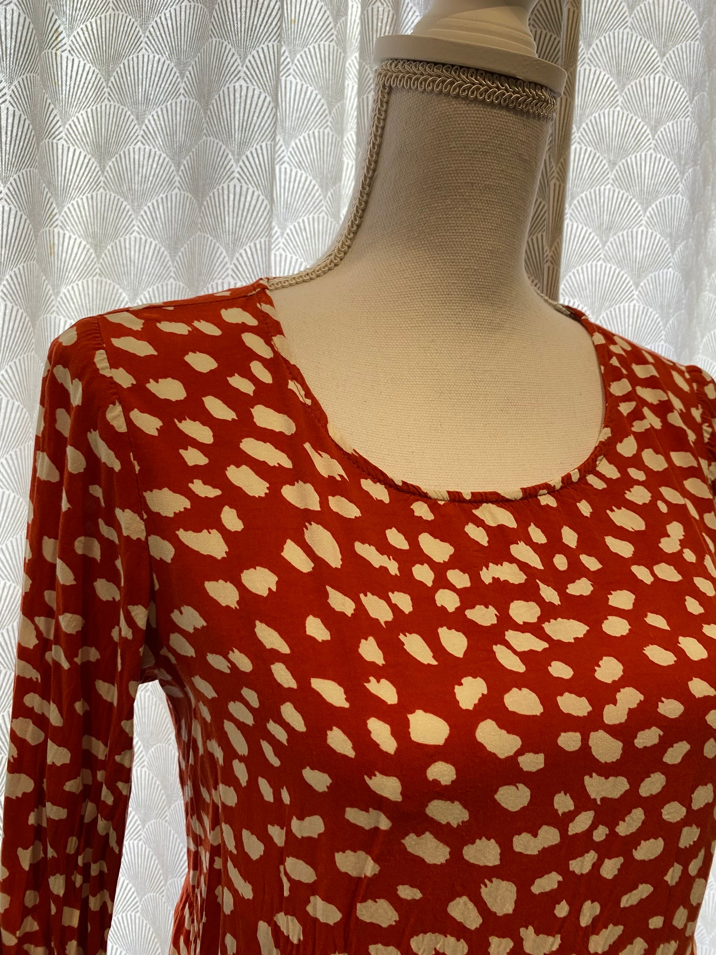 Blouse rouge et blanche – Shein – taille S