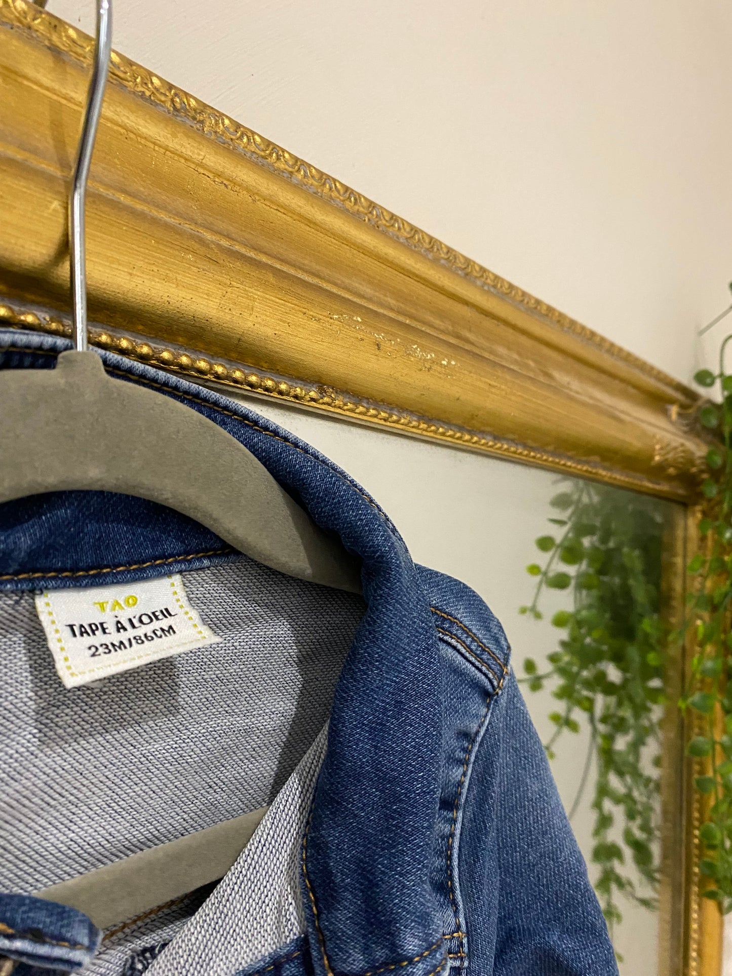 Veste en jeans 24 mois