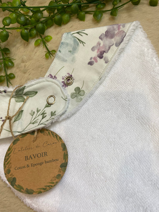 Bavoir printemps