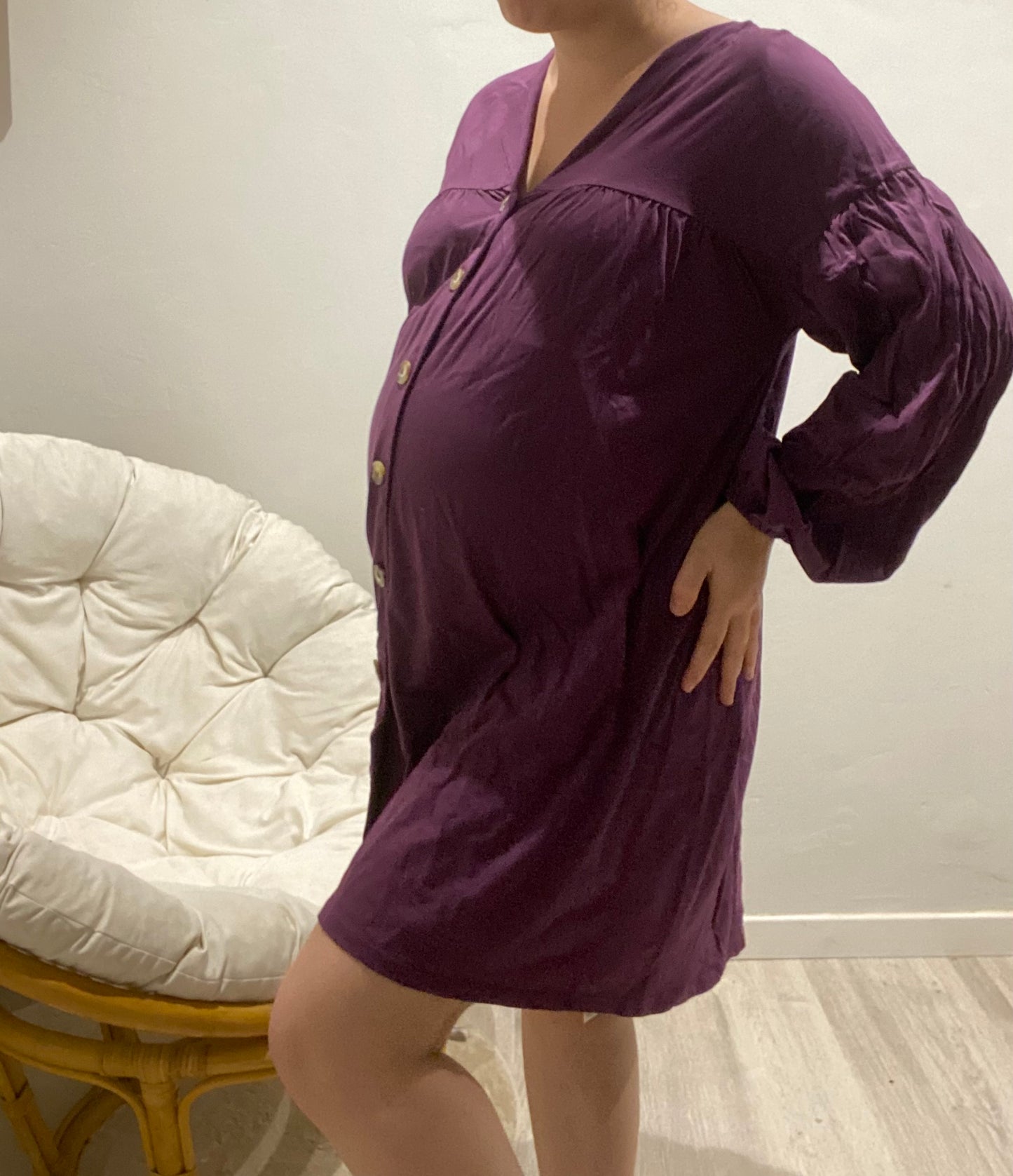 Robe violette