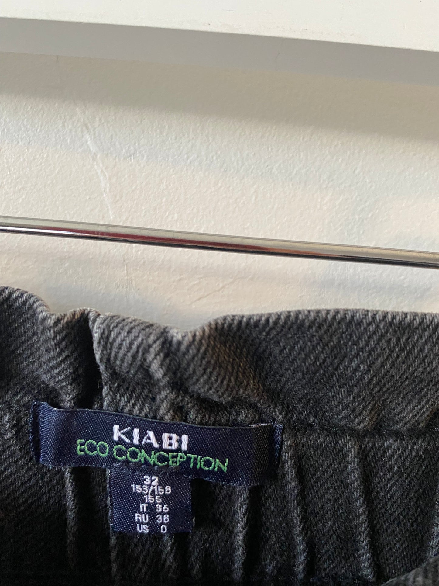 Jupe en jean gris – Taille 32 – KIABI