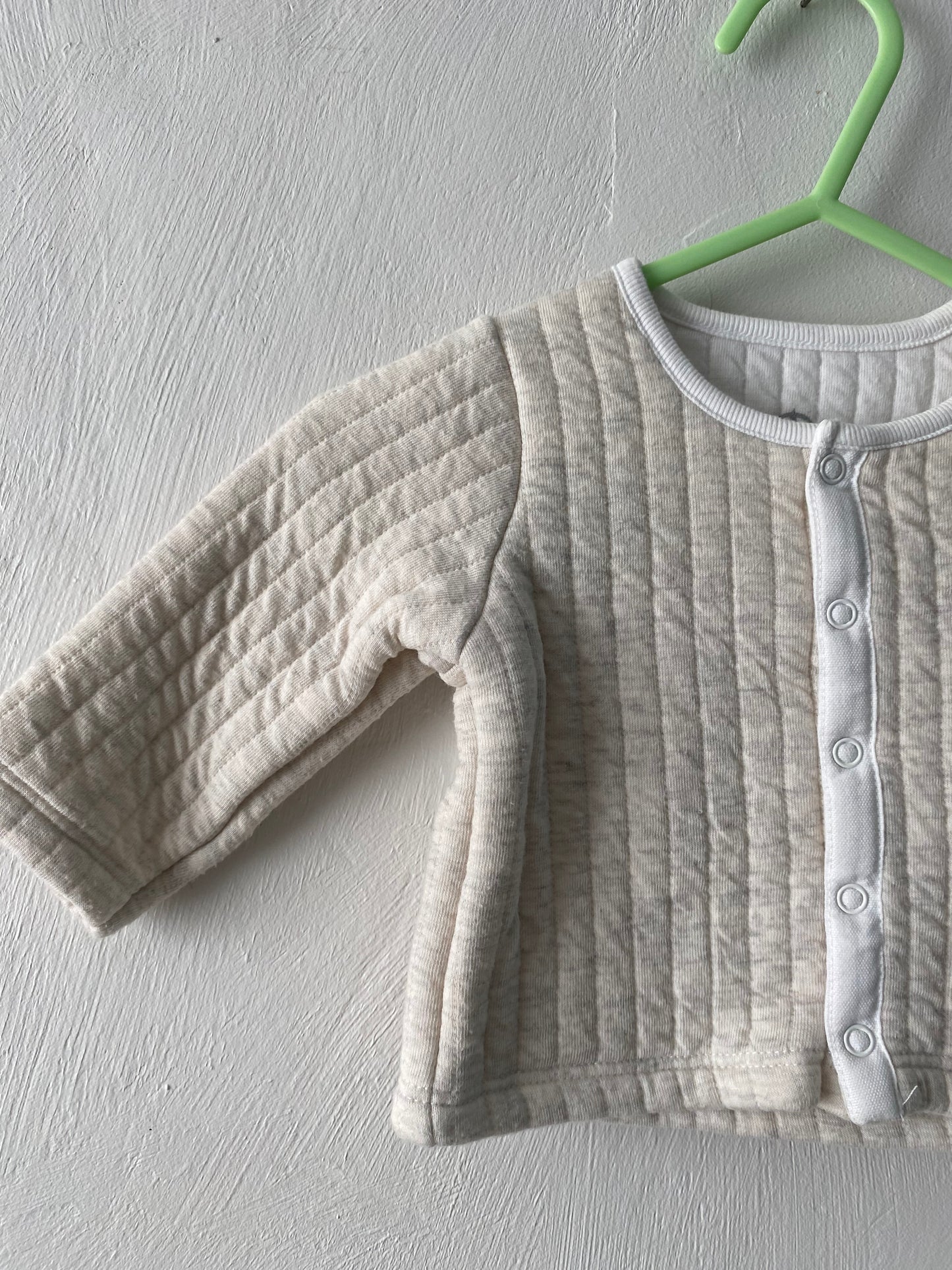 Brassière bébé beige écru – Petit Bateau – 3 mois