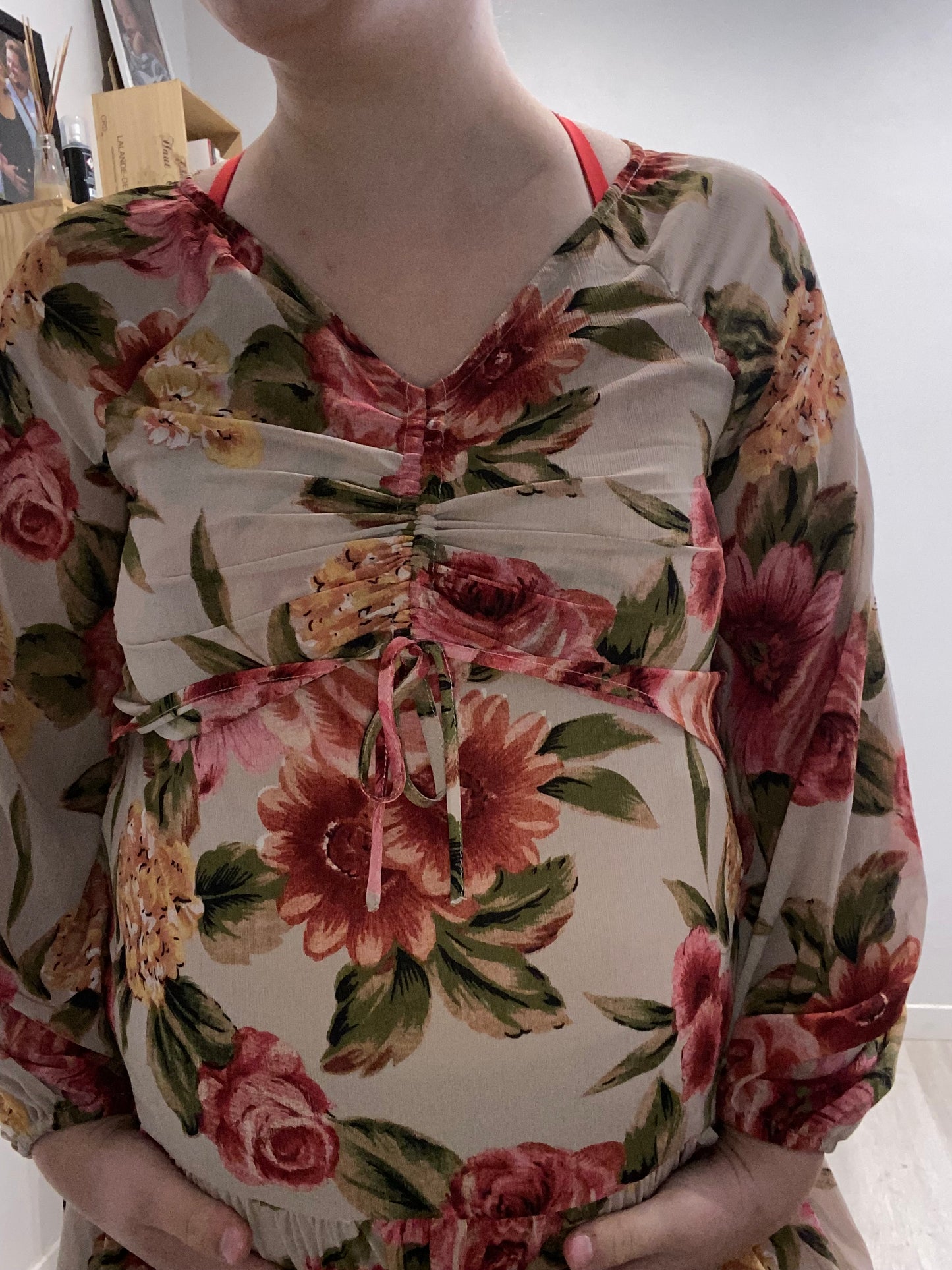 Robe à fleurs XS