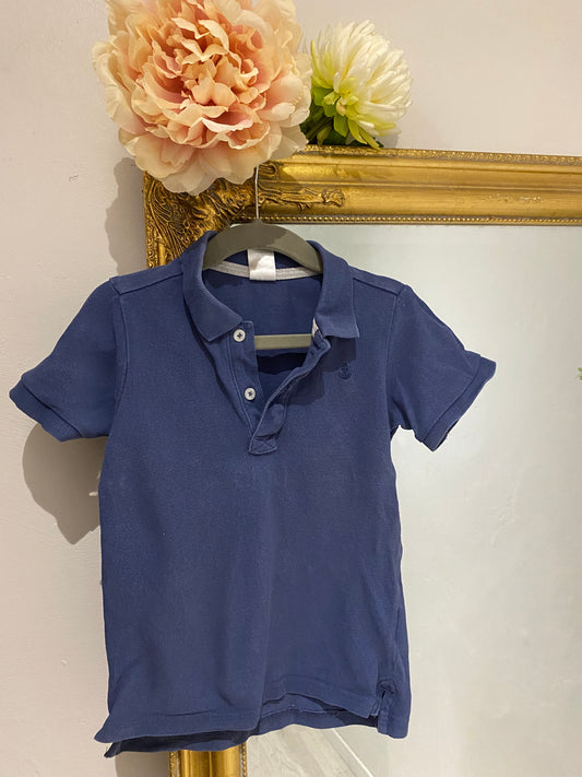 Polo bleu 18 mois / 24 mois