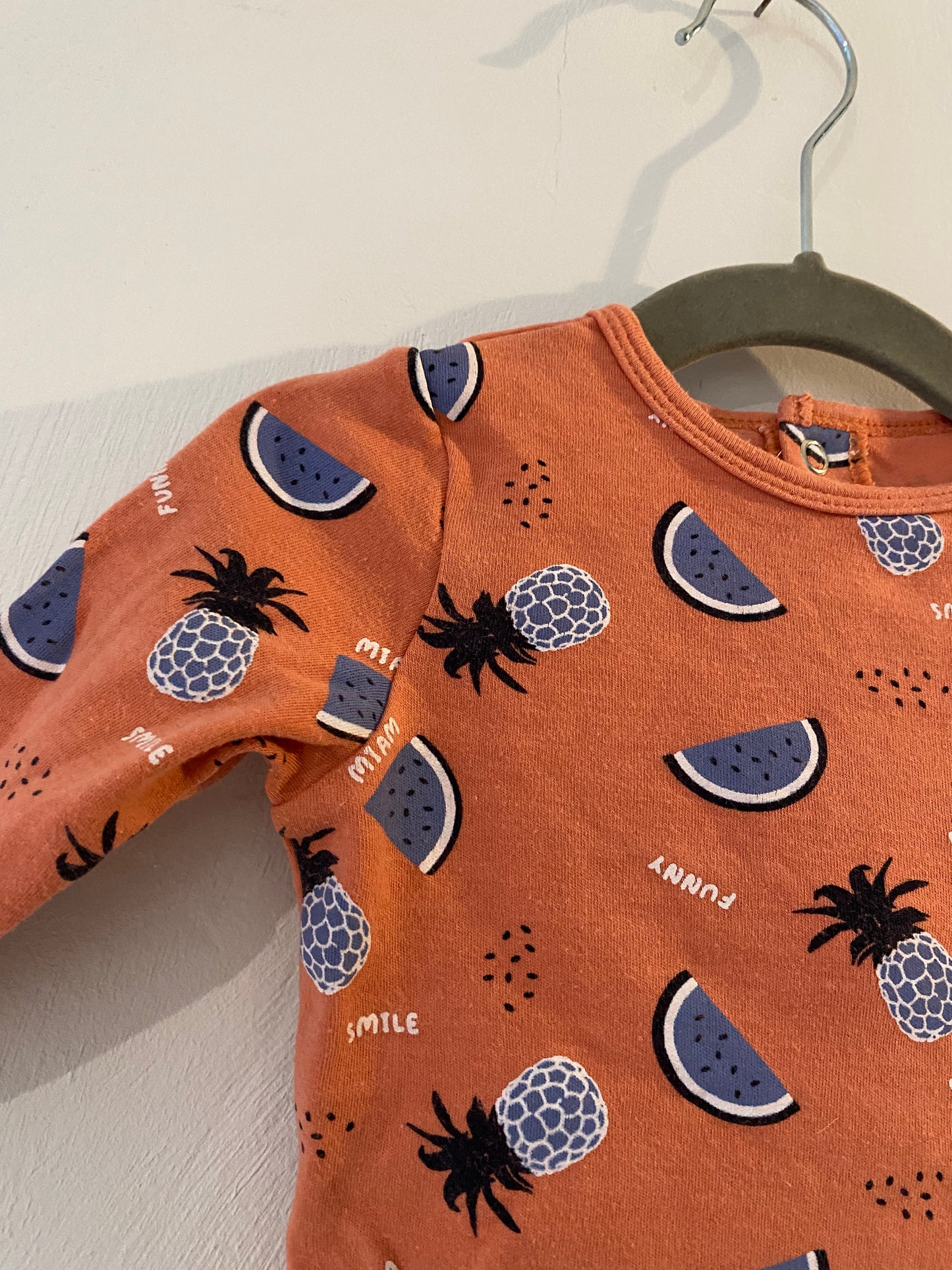 Pyjama bébé 6 mois - Motif fruits - Gémo