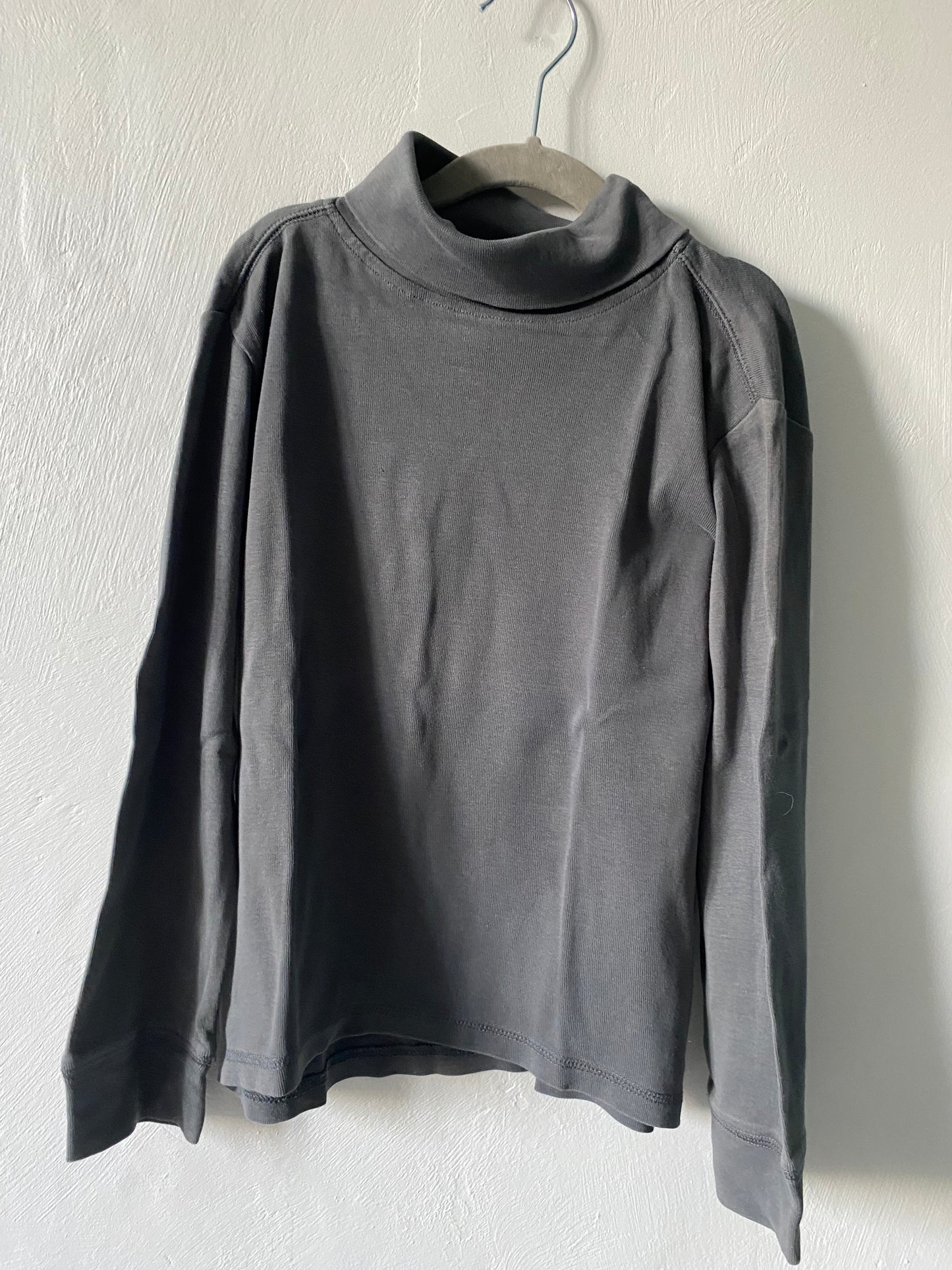 Sous-pull col roulé gris anthracite Tex Kids - 7/8 ans