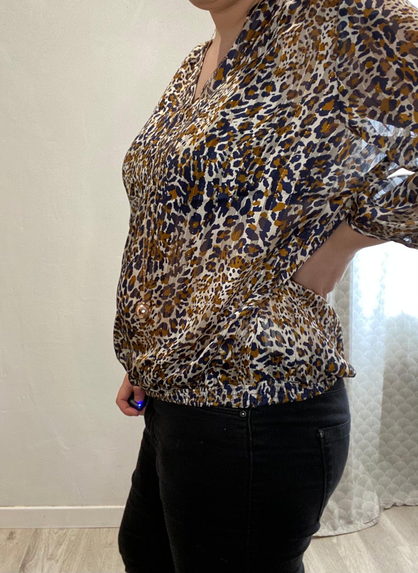 Blouse léopard 40