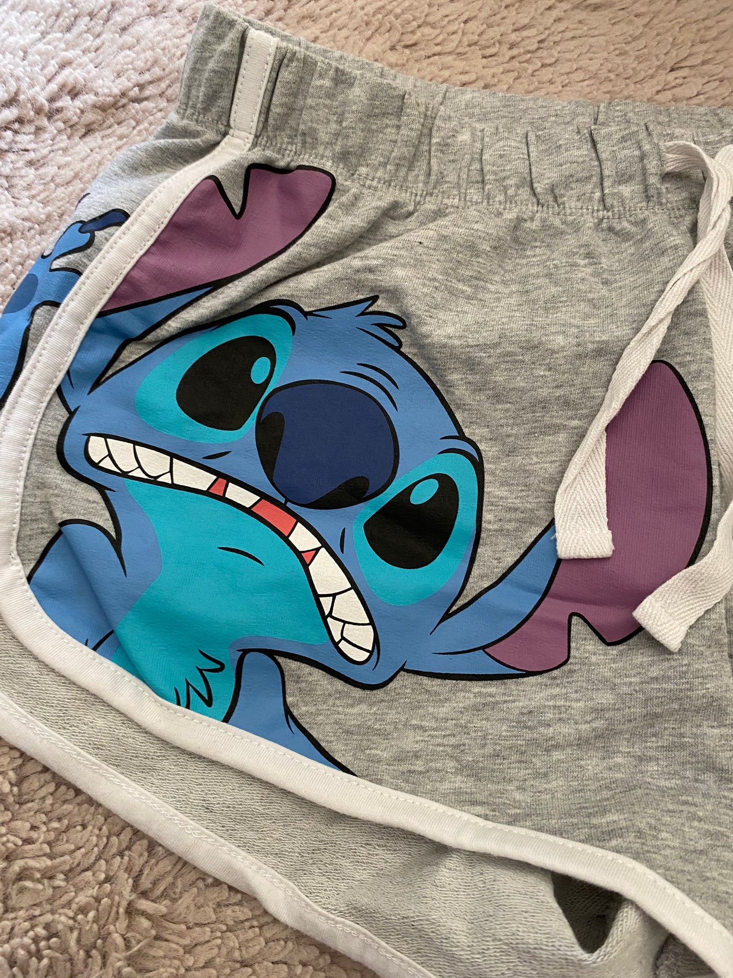 🐭 Short jogging gris Stitch Disney – Undiz – Taille S