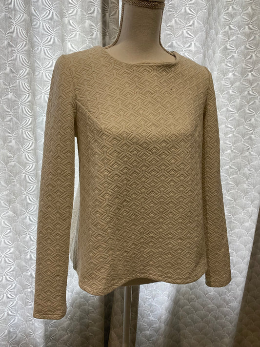 Pull effet texturé fils dorés – Camaïeu – T.M