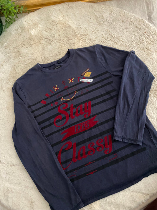 T-shirt marine IKKS – 12 ans