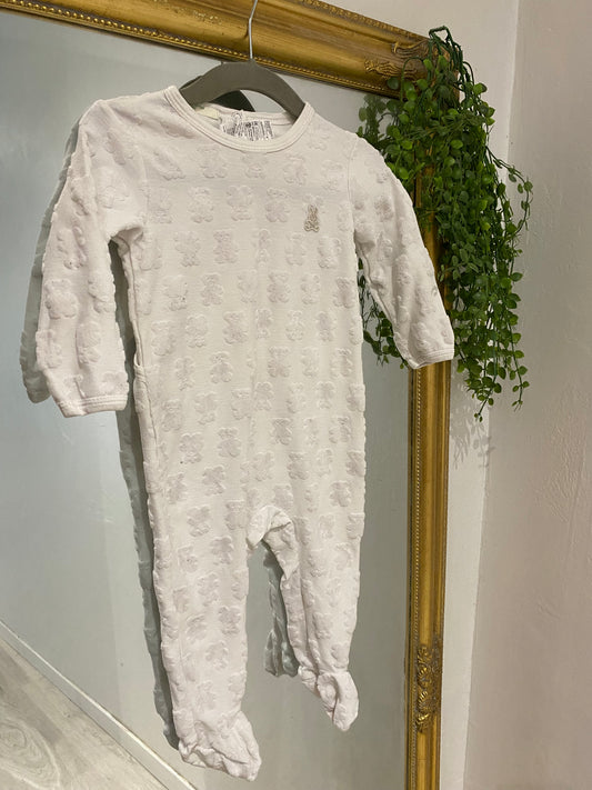 Pyjama blanc 9 mois / 12 mois