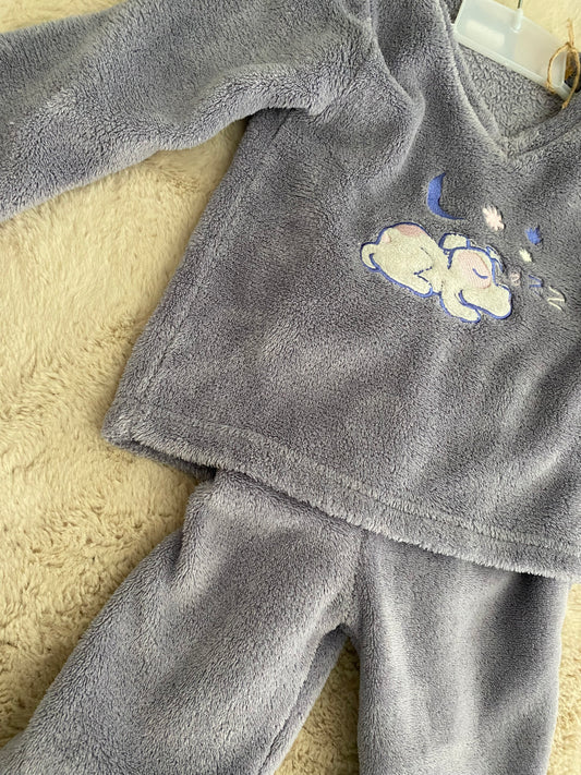 ⭐ Pyjama pilou extra chaud – Damart – 4 ans
