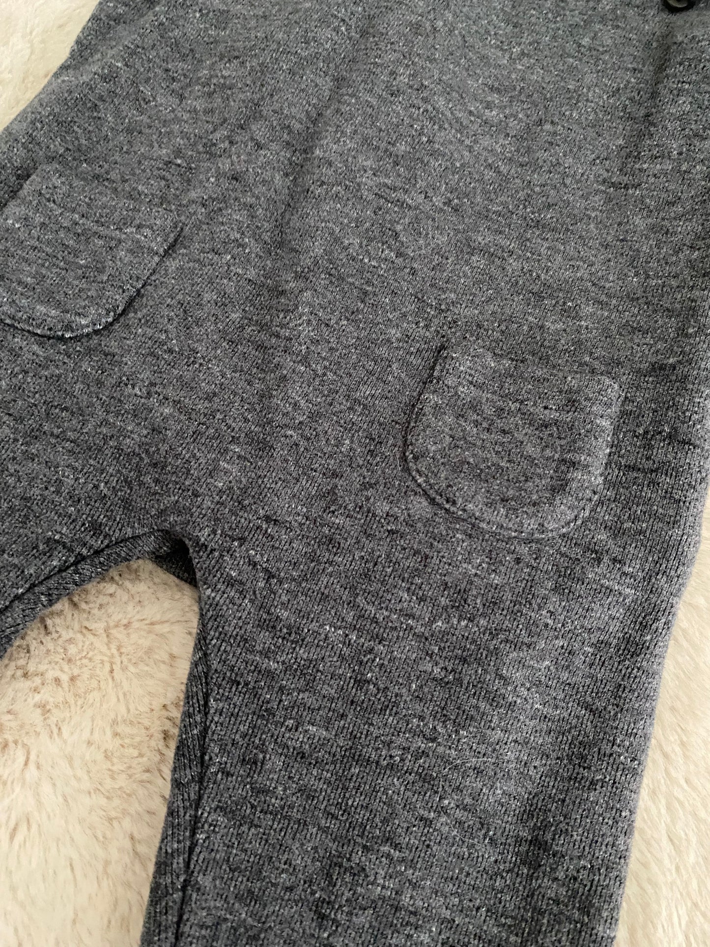 Combinaison gris anthracite LEBÔME – 18/24 mois 👶✨