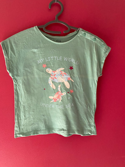 T shirt tortue 8ans