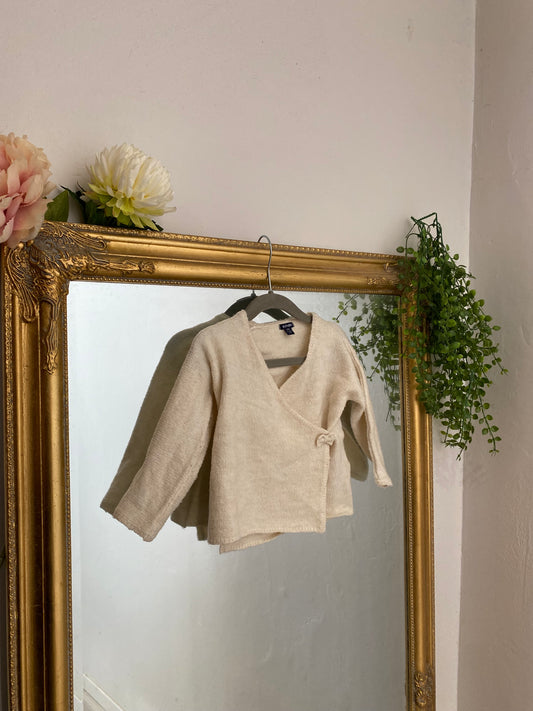 Pull cache cœur 12 mois