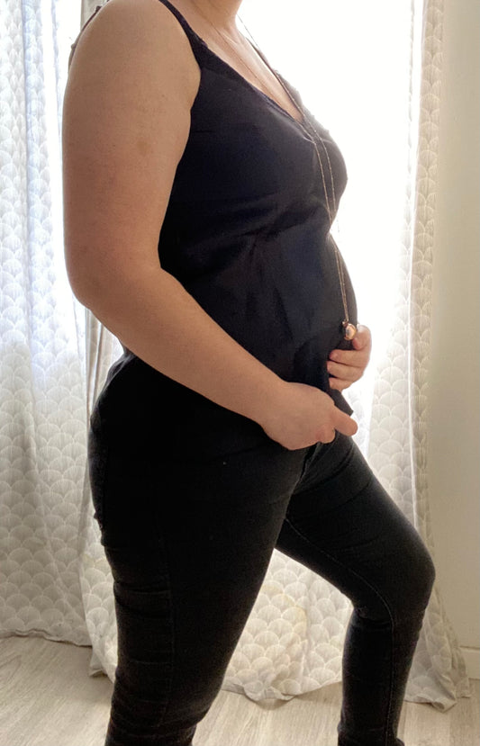 Débardeur effet satin