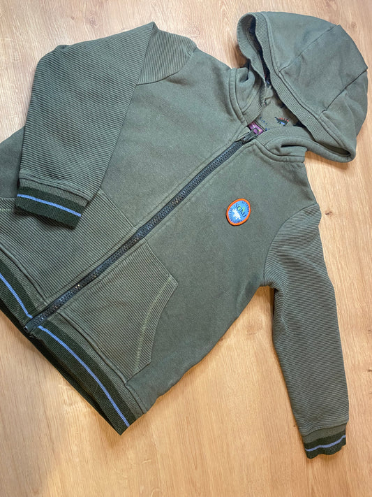 Gilet vert 6 ans