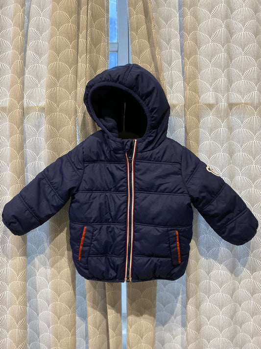 🌧️ Doudoune marine – Pat et Ripaton – 9 mois