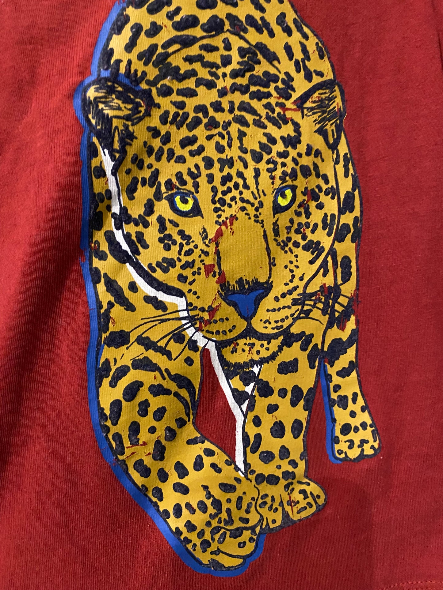 T-shirt bordeaux ML jaguar – 3 ans – DPAM