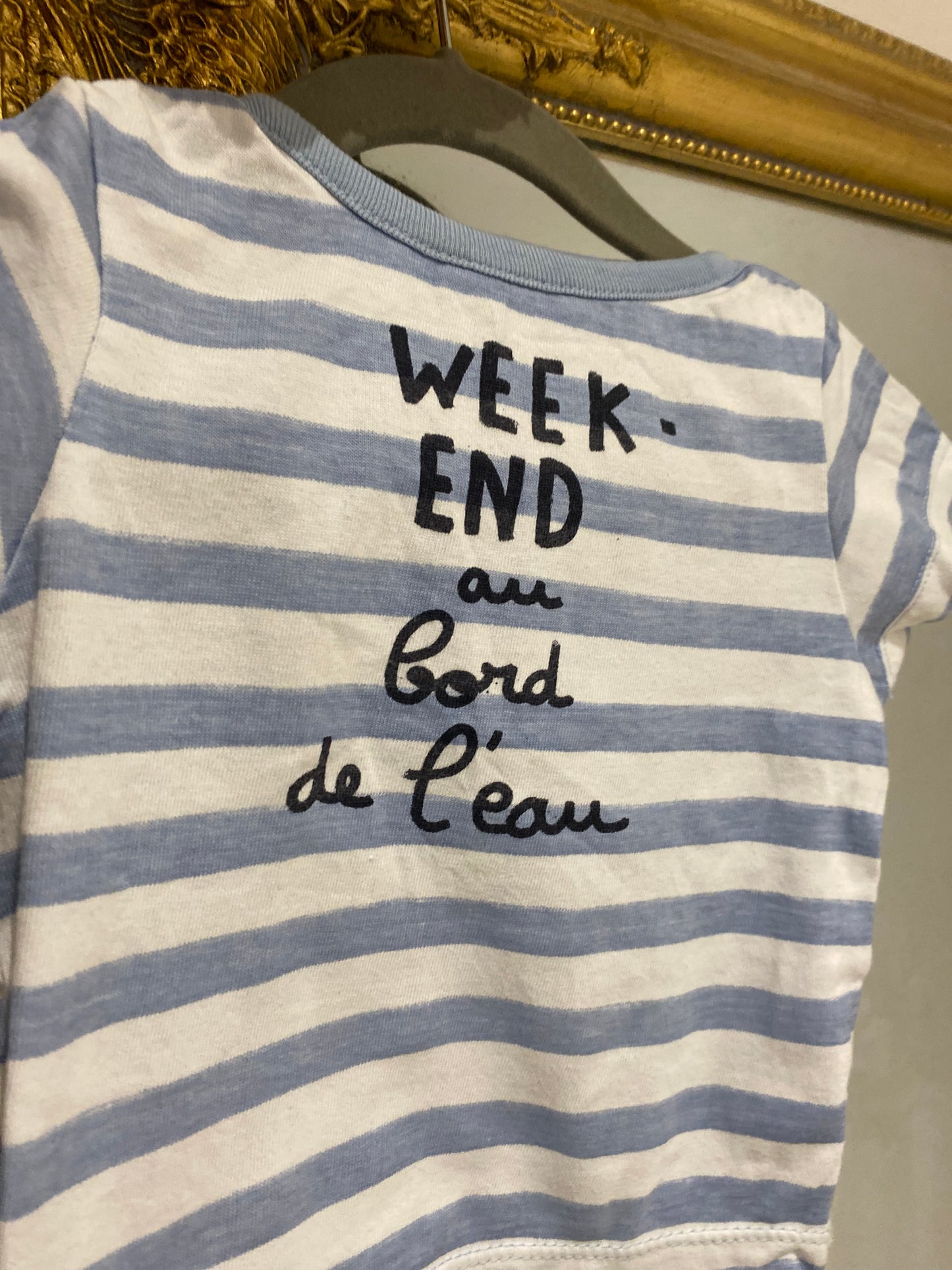 T shirt rayé 6 mois