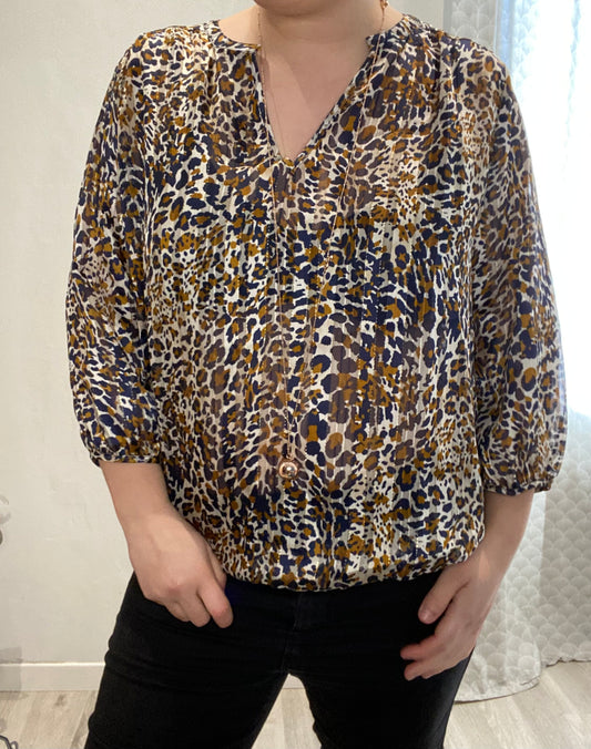 Blouse léopard 40