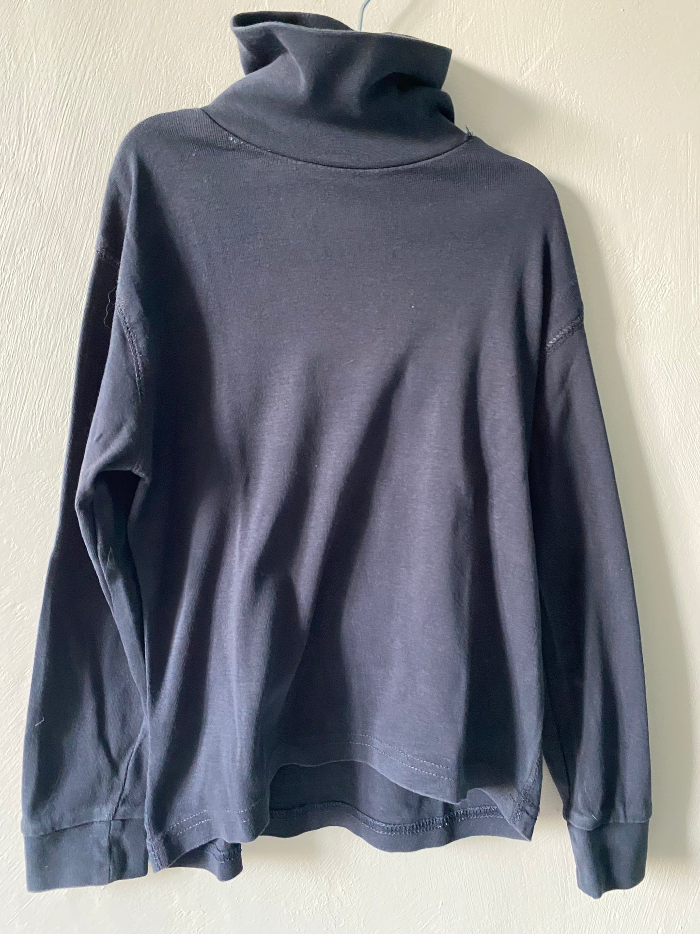 Sous-pull col roulé bleu marine Kiabi - 7/8 ans