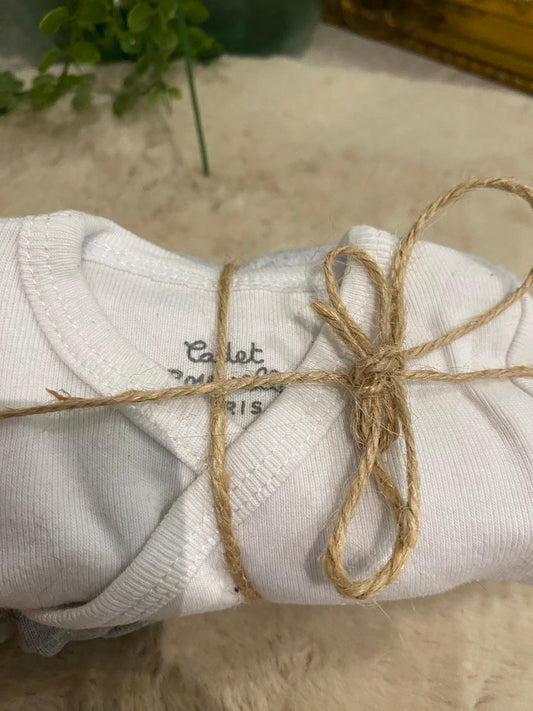 Lot de bodies bébé – 1 mois – Cadet Rousselle