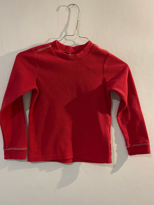 Polaire enfant saumon col rond – 6 ans – Quechua