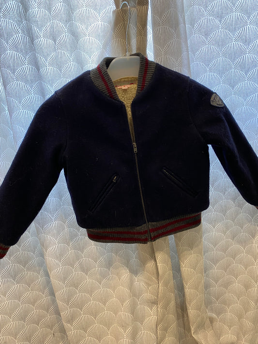 Veste aviateur intérieure mouton – Bonpoint – 4 ans