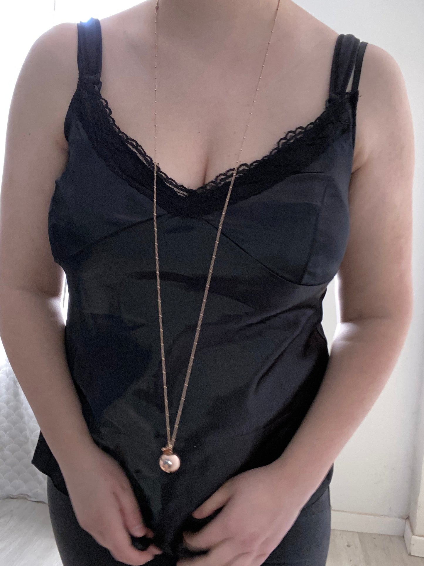 Débardeur effet satin