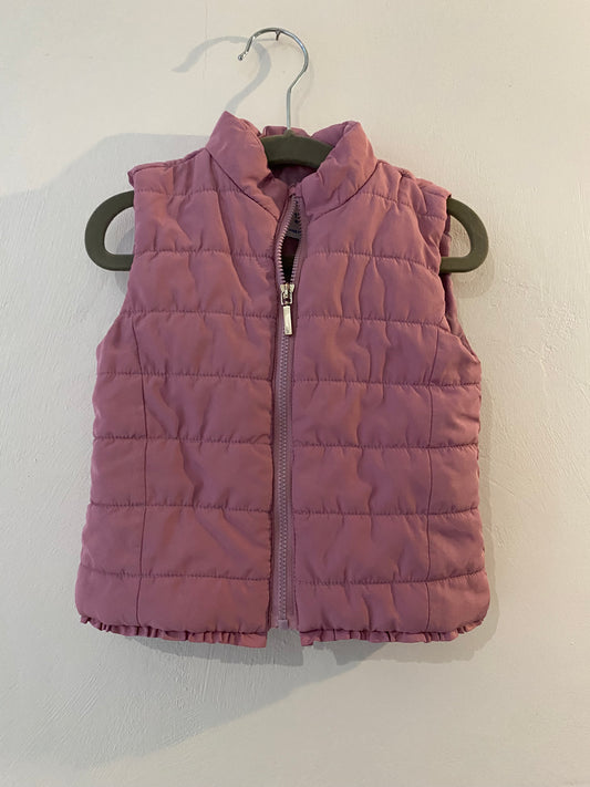 Doudoune sans manches Mayoral rose - 12 mois / 80 cm