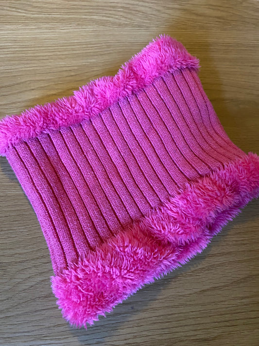 Tour de cou fuchsia – Taille TU