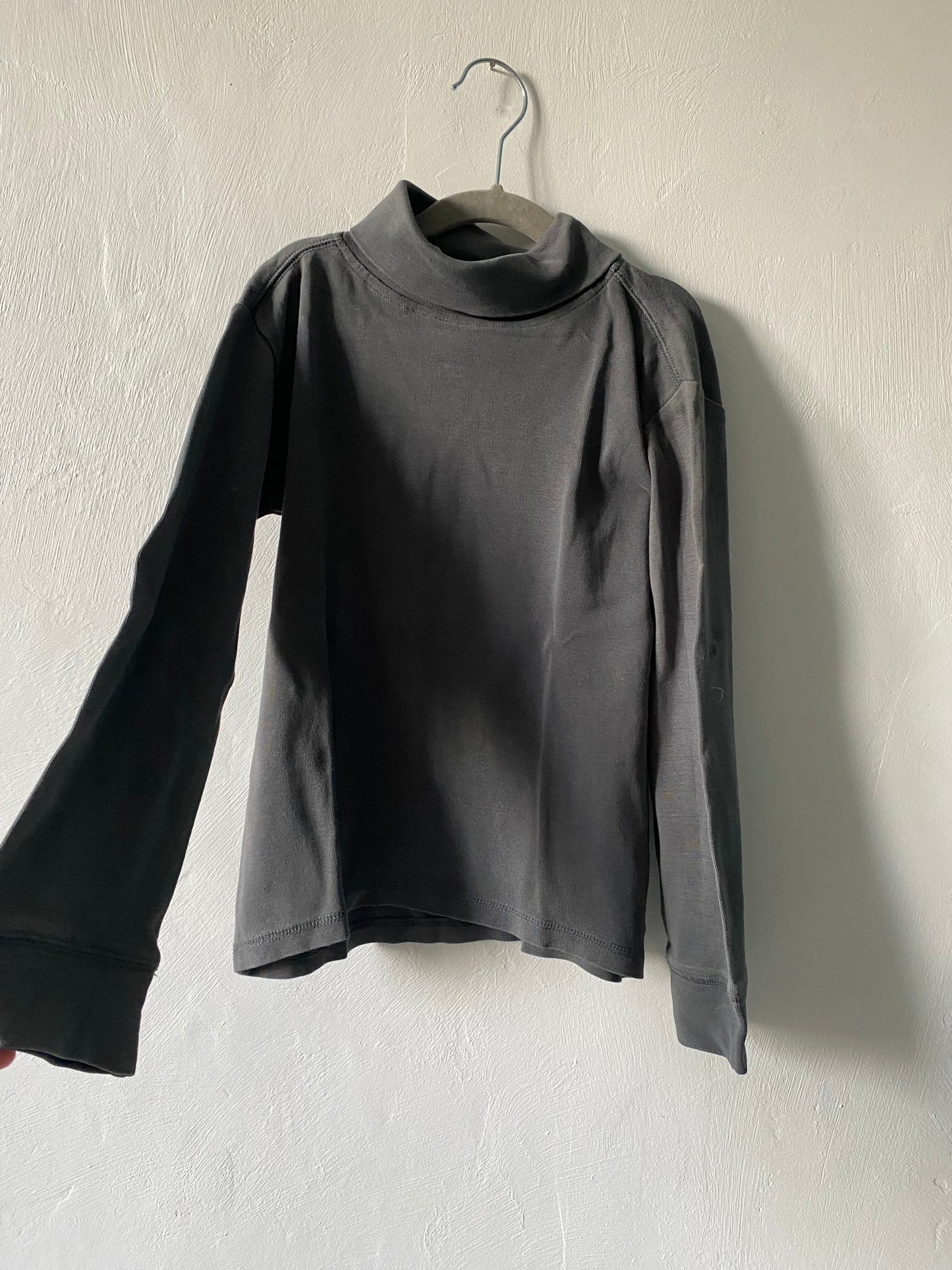 Sous-pull col roulé gris anthracite Tex Kids - 7/8 ans