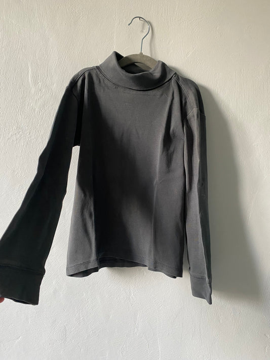 Sous-pull col roulé gris anthracite Tex Kids - 7/8 ans