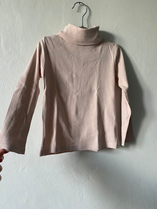 Col roulé rose poudré Monoprix Kids BIO - 5 ans