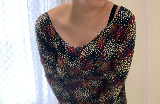 Robe à motifs L
