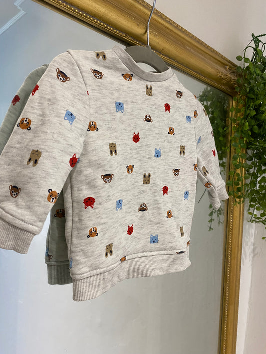 Sweat Animaux 3 mois