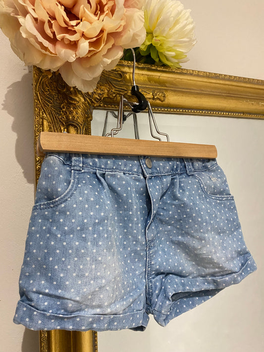 Short en jeans 23 mois