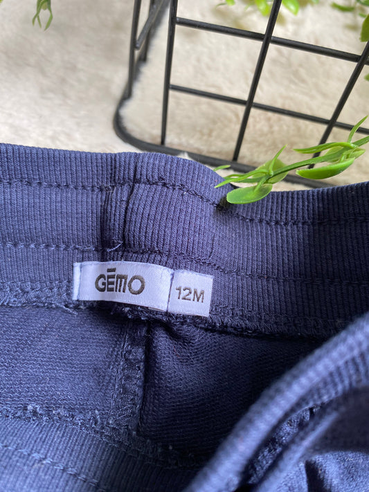 Jogging bleu 12 M