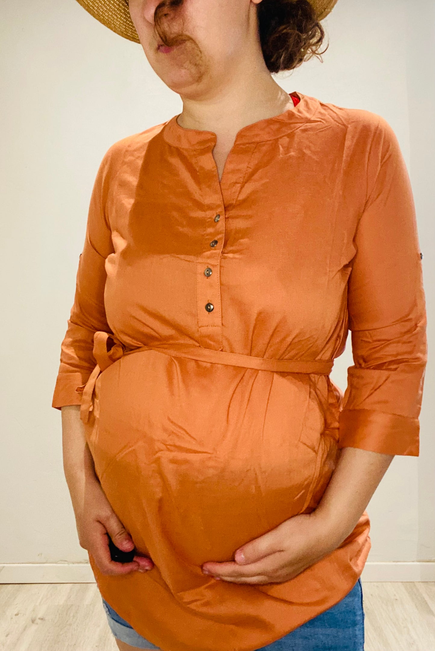 Blouse rouille S